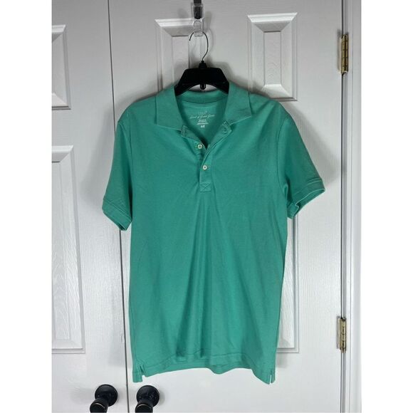 NWOT H&M LOGG Mens Teal Polo Size M - Picture 1 of 4
